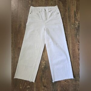Old Navy White Wide-Leg Jeans